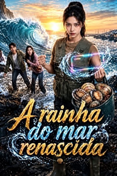 Capa da minissérie A Rainha do Mar Renascida