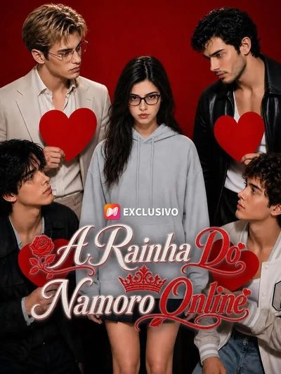 Capa da minissérie A Rainha do Namoro Online