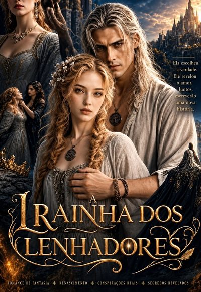 Capa da minissérie A Rainha dos Lenhadores