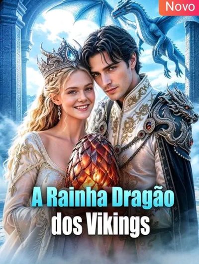Capa da minissérie A Rainha Dragão dos Vikings