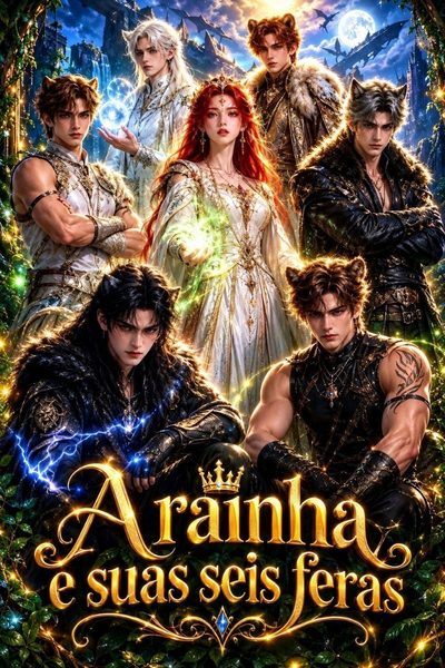 Capa da minissérie A Rainha e Suas Seis Feras