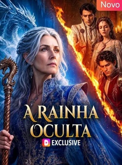 Capa da minissérie A Rainha Oculta