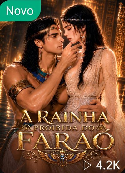 Capa da minissérie A Rainha Proibida do Faraó