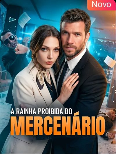 Capa da minissérie A Rainha Proibida do Mercenário