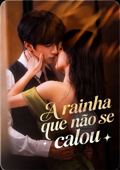 Capa da minissérie A Rainha que Não Se Calou