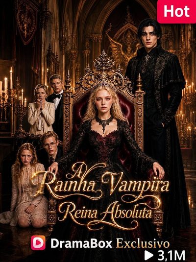 Capa da minissérie A Rainha Vampira Reina Absoluta