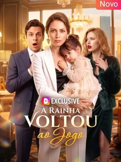 Capa da minissérie A Rainha Voltou ao Jogo