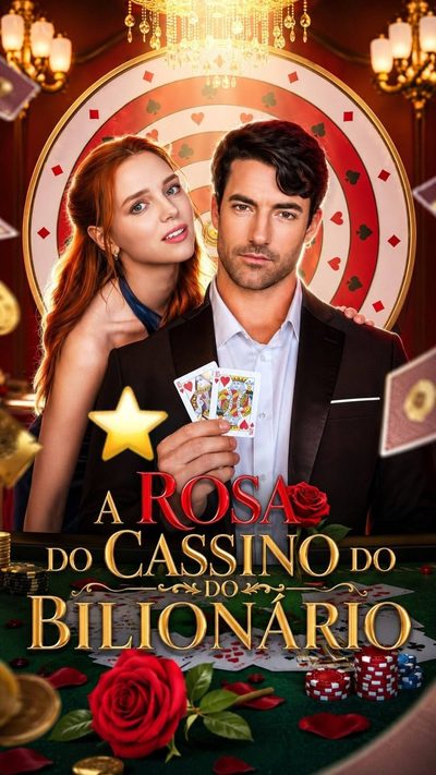 Capa da minissérie A Rosa do Cassino do Bilionário The Billionaire's Casino Rose