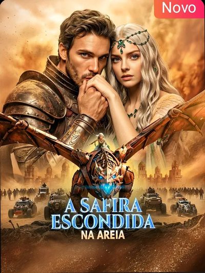 Capa da minissérie A Safira Escondida na Areia
