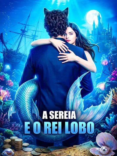 Capa da minissérie A Sereia e o Rei Lobo