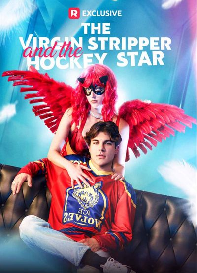 Capa da minissérie 🌟| A STRIPPER VIRGEM E O ASTRO DO ROCK The virgin stripper and the hockey Star