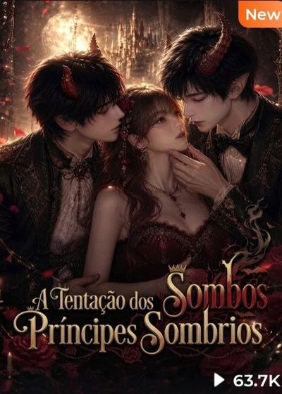 Capa da minissérie A Tentação dos Príncipes Sombrios Dublado