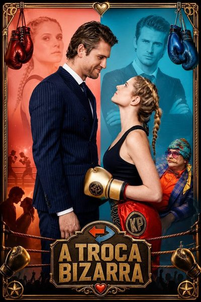 Capa da minissérie A Troca Bizarra a Troca Maluca