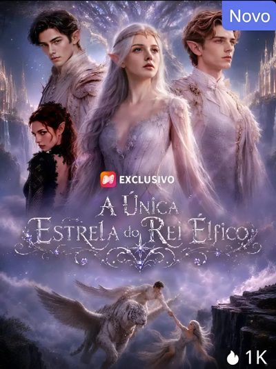 Capa da minissérie A Única Estrela do Rei Elfico