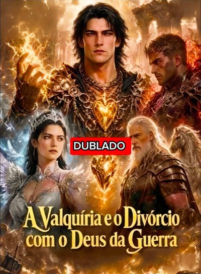 Capa da minissérie A Valquíria É o Divórcio com o Deus da Guerra