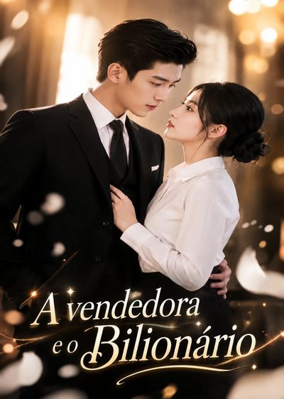 Capa da minissérie A VENDEDORA E O BILIONÁRIO Guardando uma Boa Ação, Ganhando um Encontro para Toda a Vida