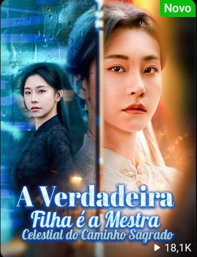 Capa da minissérie A Verdadeira Filha É a Mestra Celestial do Caminho Sagrado