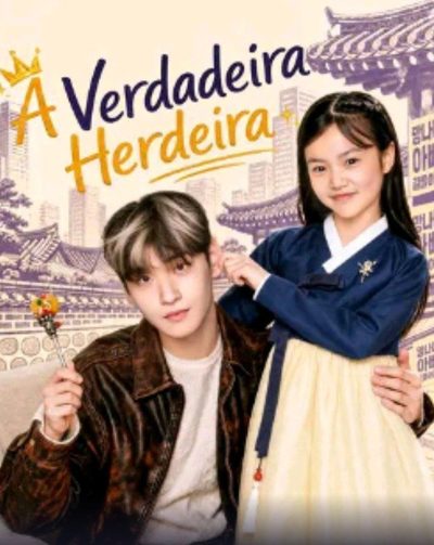 Capa da minissérie A Verdadeira Herdeira