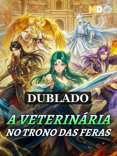 Capa da minissérie A Veterinária no Trono das Feras Dublado