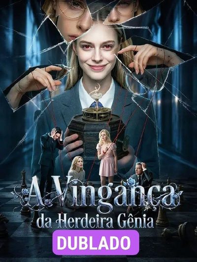 Capa da minissérie A Vingança da Herdeira Gênia Dublado