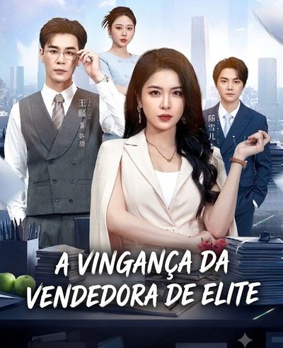 Capa da minissérie A Vingança da Vendedora de Elite (2026)