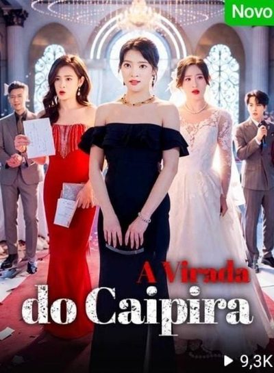 Capa da minissérie A Virada do Caipira