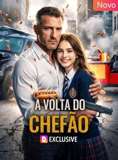 Capa da minissérie A Volta do Chefão -