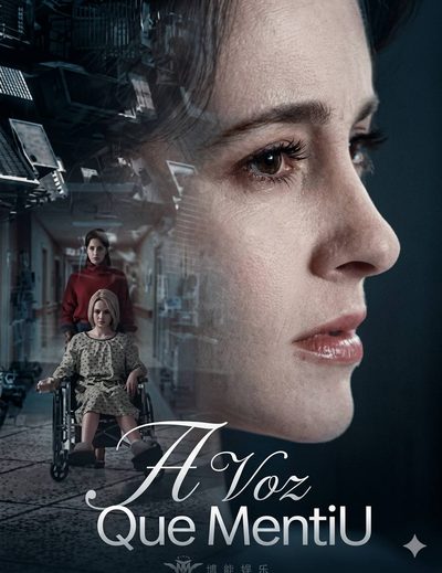 Capa da minissérie A Voz que Mentiu