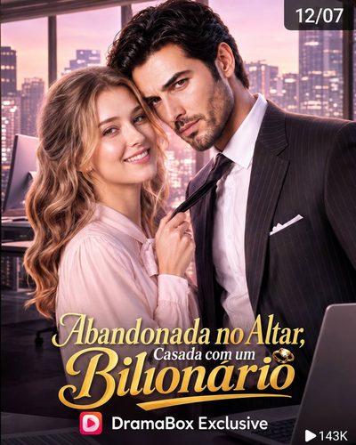Capa da minissérie Abandonada no Altar, Casada com um Bilionário