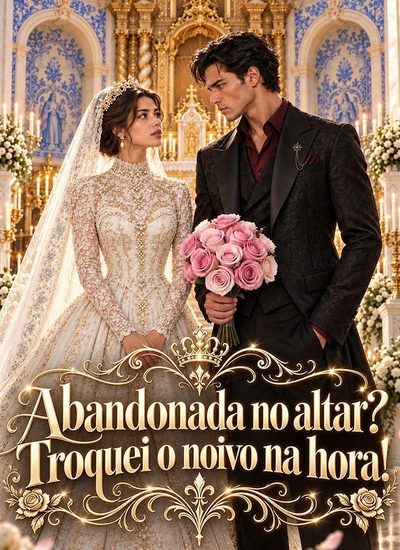 Capa da minissérie Abandonada no Altar? Troquei o Noivo na Hora! -