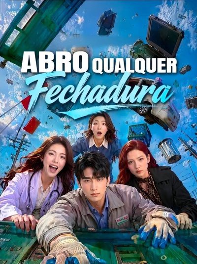 Capa da minissérie Abro Qualquer Fechadura
