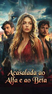 Capa da minissérie Acasalado ao Alfa e ao Seu Beta
