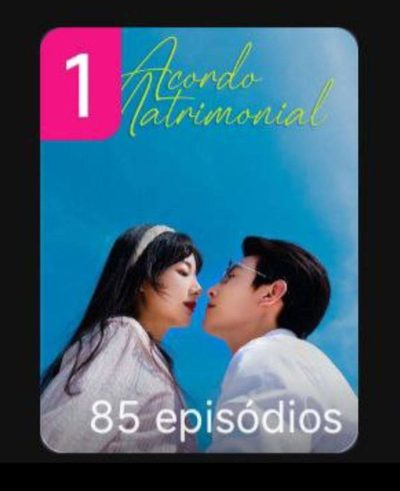 Capa da minissérie Acordo Matrimonial