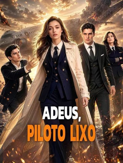 Capa da minissérie Adeus Piloto Lixo
