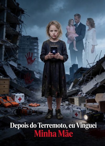 Capa da minissérie After the Quake, I Avenged Mom - Depois do Terremoto, eu Vinguei Minha Mãe (Feito por IA)