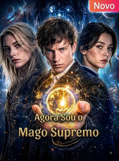Capa da minissérie Agora Sou o Mago Supremo