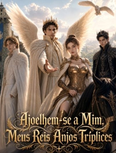 Capa da minissérie Ajoelhe-se a Mim, Meus Reis Anjos Tríplices