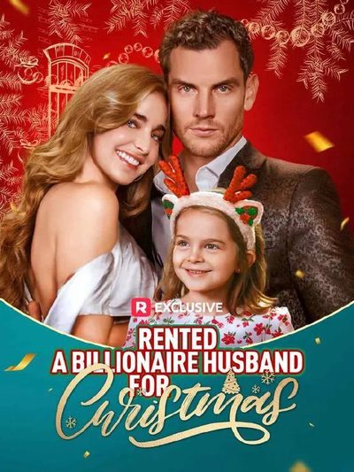 Capa da minissérie Aluguei um Marido Bilionário para o Natal (vídeo Certo)