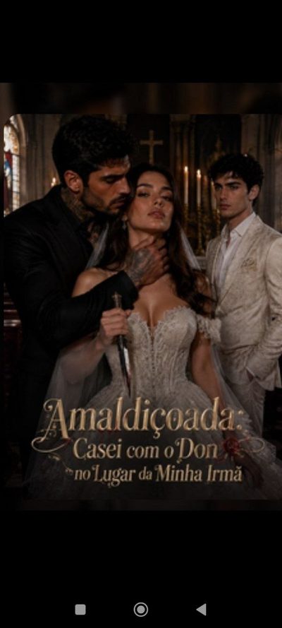 Capa da minissérie Amaldiçoada:casei com o Don no Lugar da Minha Irmã