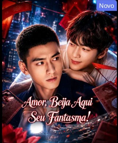 Capa da minissérie Amor, beija aqui seu fantasma