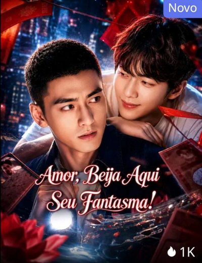 Capa da minissérie Amor, Beija Aqui Seu Fantasma!