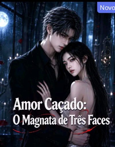 Capa da minissérie Amor Caçado: o Magnata de Três Faces