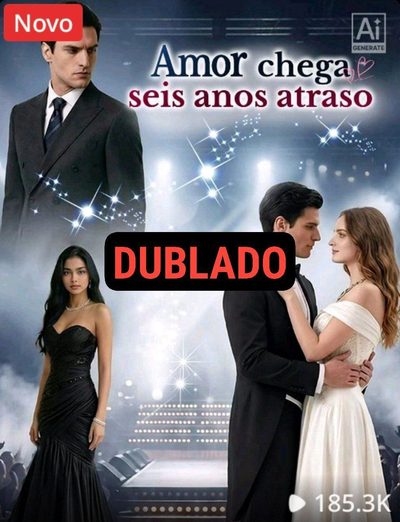 Capa da minissérie Amor Chega Seis Anos Atrasado