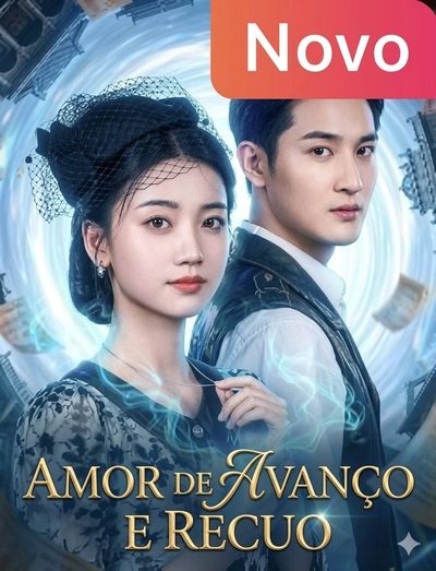 Capa da minissérie Amor de Avanço e Recuo