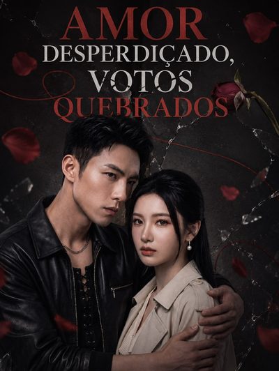 Capa da minissérie Amor Desperdiçado, Votos Quebrados Wasted Love Broken Vows