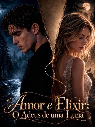 Capa da minissérie Amor e Elixir: o Adeus de uma Luna