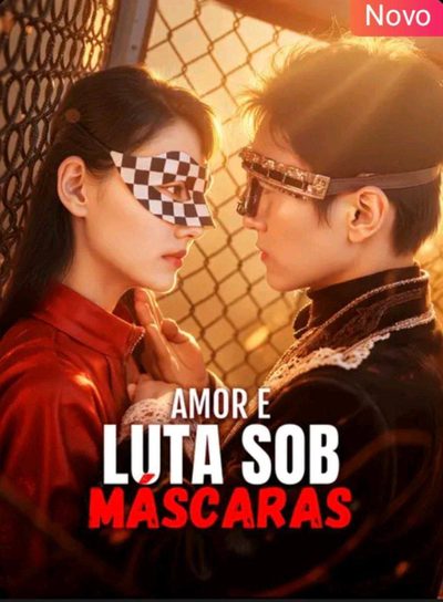 Capa da minissérie Amor e Luta Sob Máscaras