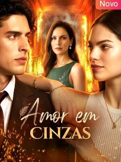 Capa da minissérie Amor em Cinzas