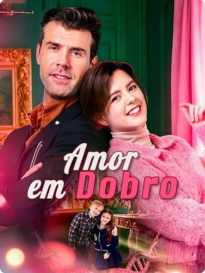 Capa da minissérie Amor em dobro