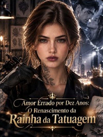 Capa da minissérie Amor Errado por 10 Anos: o Renascimento da Rainha da Tatuagem